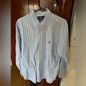 VTG Ralph Lauren Men’s Classic Fit 16.5 (34/35) Button Down | Striped